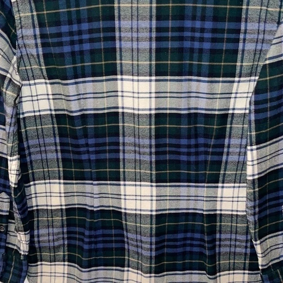 CHAPS Tartan 💯 Cotton Shacket Sz. MD - Picture 13 of 16